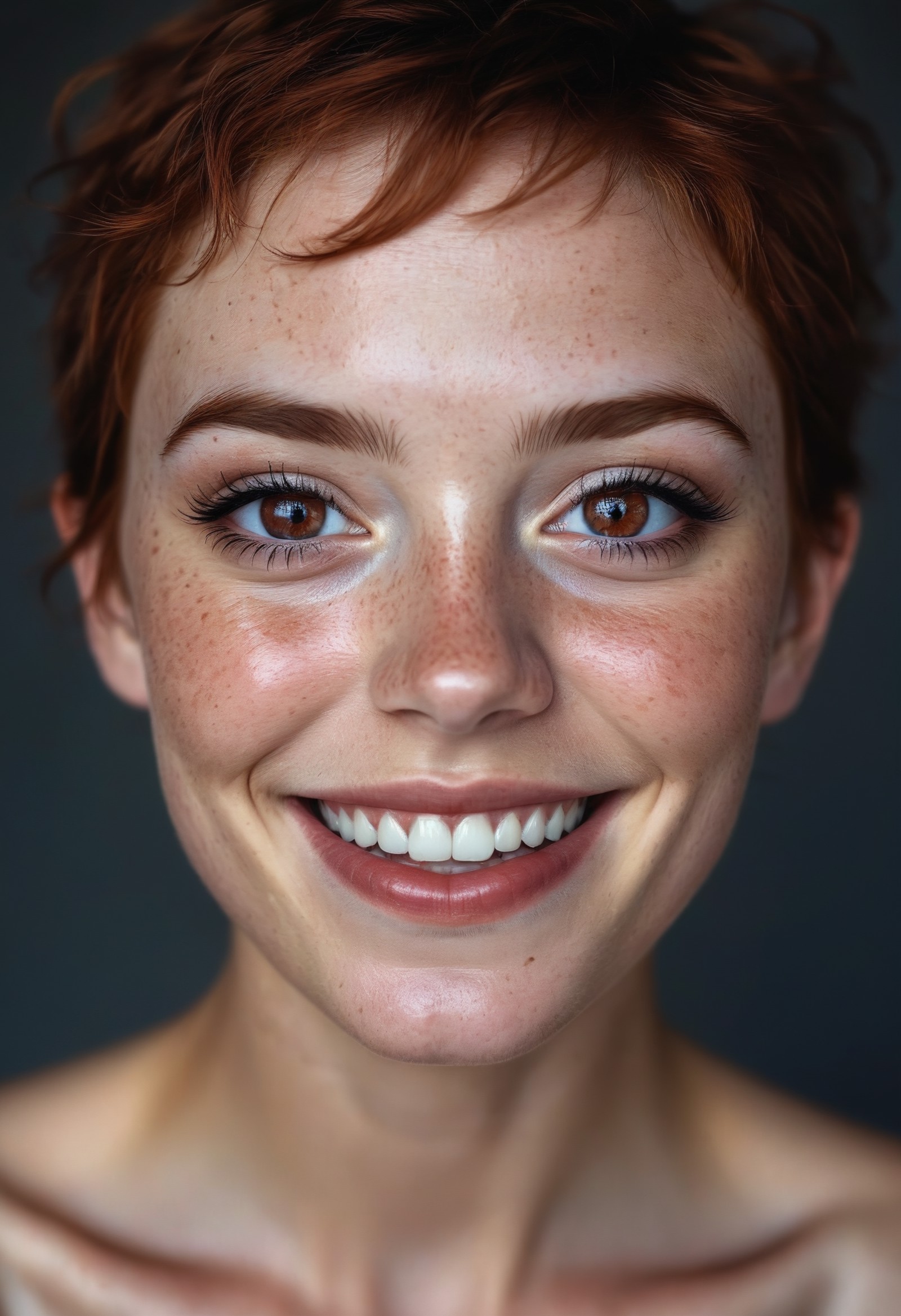 00016-beautiful lady, (freckles), big smile, ruby eyes, short hair, dark makeup, hyperdetailed photography, soft light, head and shoul.png